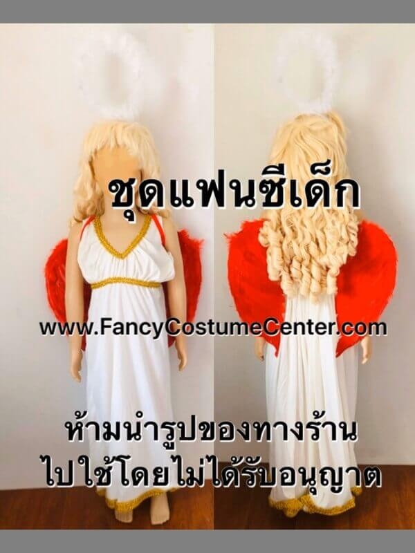 ชุดนางฟ้า พร้อม ปีก และที่คาดผม ชุดคิวปิด cupid