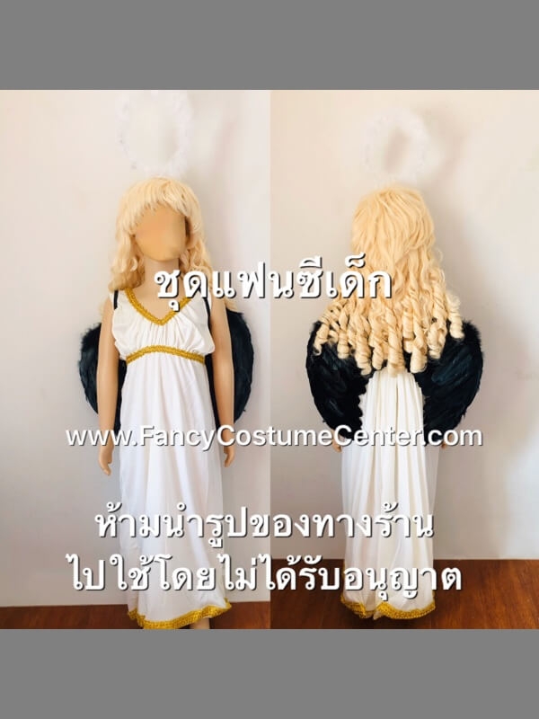 ชุดนางฟ้า พร้อม ปีก และที่คาดผม ชุดคิวปิด cupid